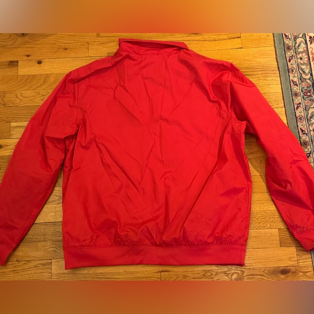 Nike Men's Red and Black Windbreaker - Picture 7 of 7
